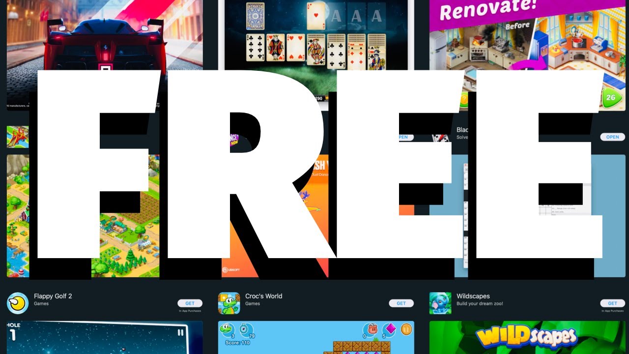 free downloadable games for a mac